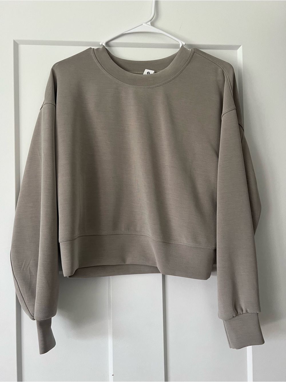 lululemon athletica Neutral Taupe Crewneck Sweat